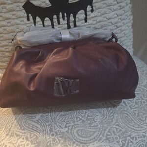 Badgley Mischka Deep Purple/Plum Clutch/Crossbody